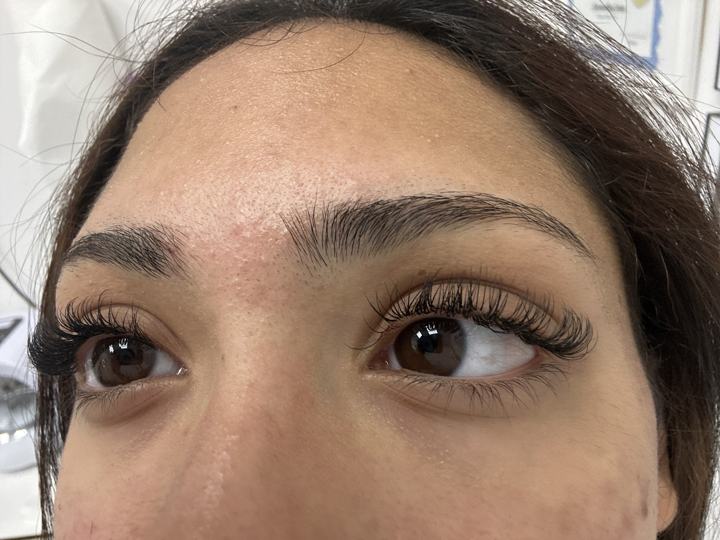 Brows and lashes